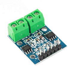 H-bridge motor driver PCB using L9110