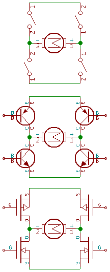 h-bridge concept schematic